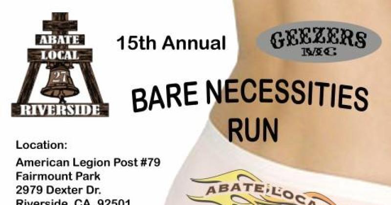 15th Annual Bare Necessities Run