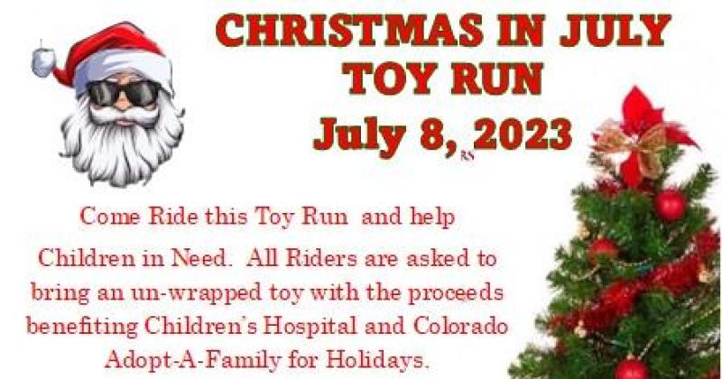 Christmas In July - Summer Toy Run