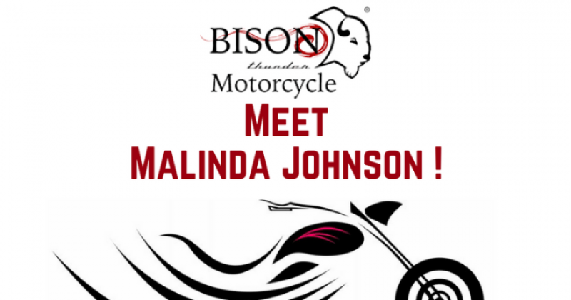 Open Road Girl joins Bison Thunder Motorcycle