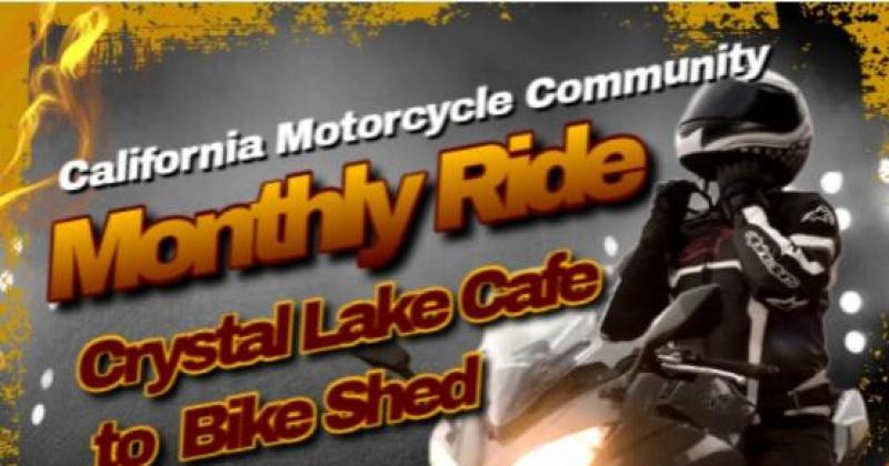 CMC November Monthly Ride to Mt Baldy, Crystal Lake Cafe to Bike Shed