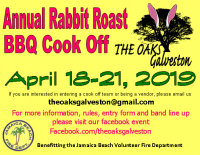 Rabbit Roast Bar B Que Cook Off