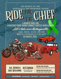 Ride for the Chief: A Benefit Ride for Chief Kenny Gindle