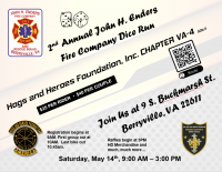 John H Enders VFD Dice Run