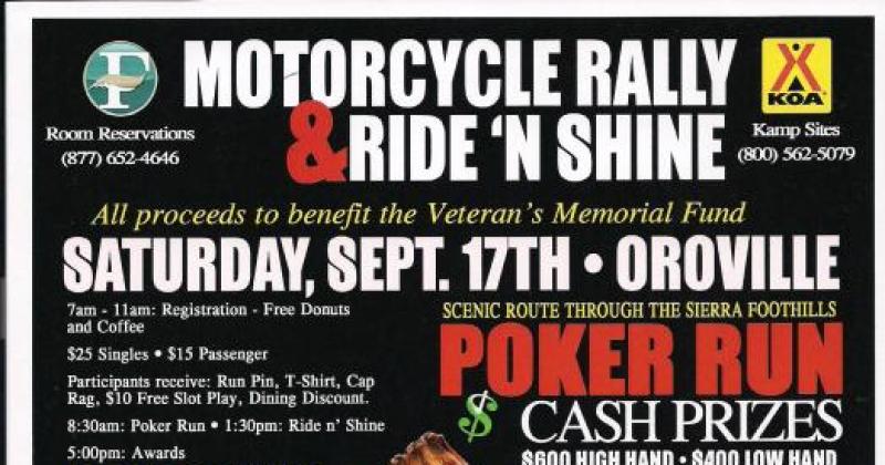 M.I.A.  P.O.W.  weekend 9th annual Motorcycle Rally 