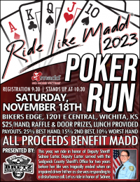 2023 Ride Like MADD Poker Run