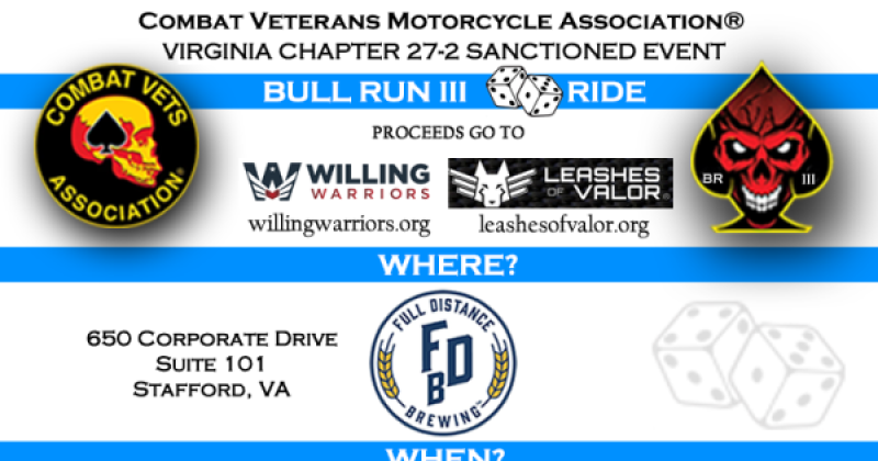 CVMA 27-2 Bull Run III Dice Ride