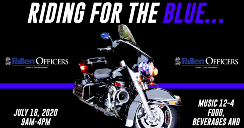 Riding For The Blue Charity Poker Run-Support Our Blue day