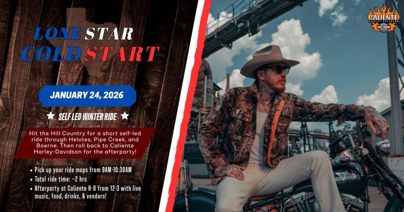 Lone Star Cold Start - Self Led Ride & Afterparty 