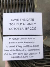 1st Annual Duncan Run