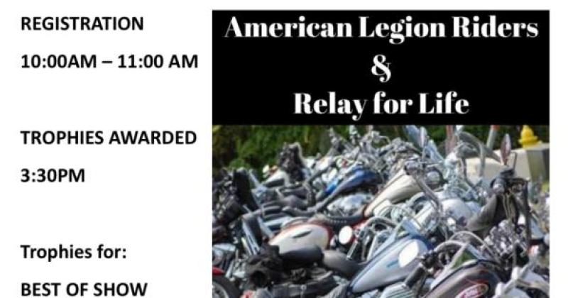 Relay for Life/American Legion Riders Bike Show