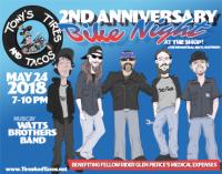 2nd Anniversary & May Bike Night