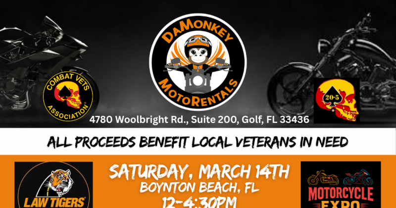 DaMonkey MotoRentals Slow Race & Bike Audio Competition