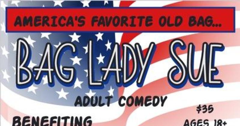 Biker Comic Bag Lady Sue 4 Homeless Veterans