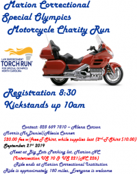 Special Olympics Charity Bike Run