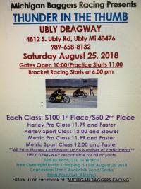 Michigan Baggers Racing Presents Thunder In The Thumb