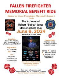 BFCF MD6 3rd Annual Bobby Jones Memorial Dice Run