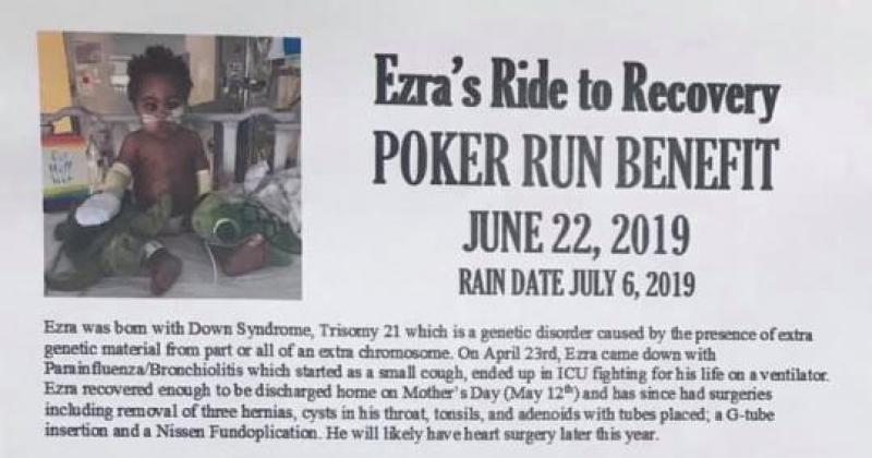 Ezra’s ride to recovery 