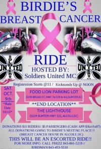 Birdie's Breast Cancer Ride (10th Anniversary)