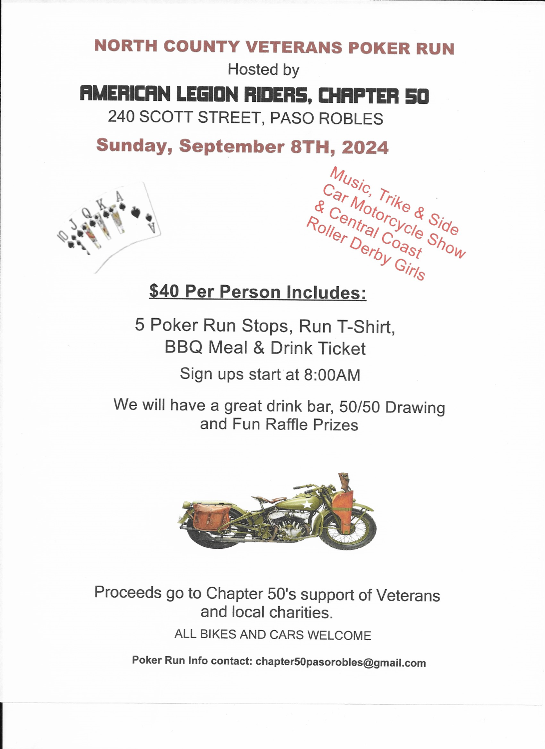 North County Veterans Poker Run