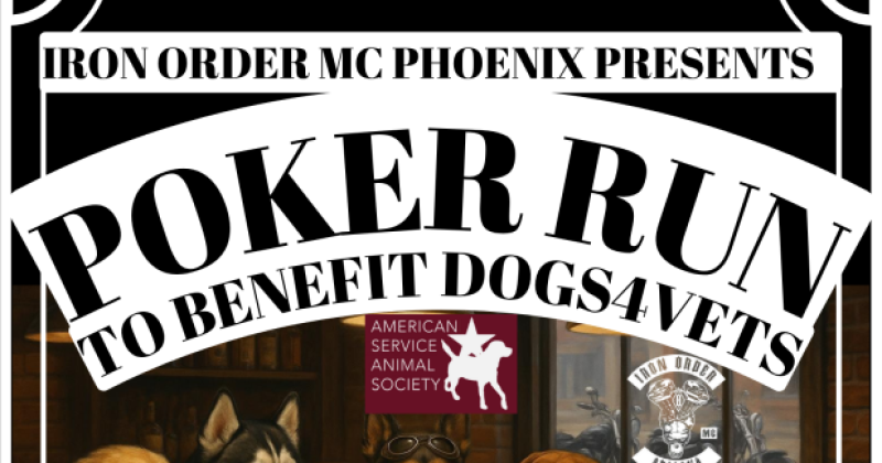 POKER RUN TO BENEFIT DOGS4VETS