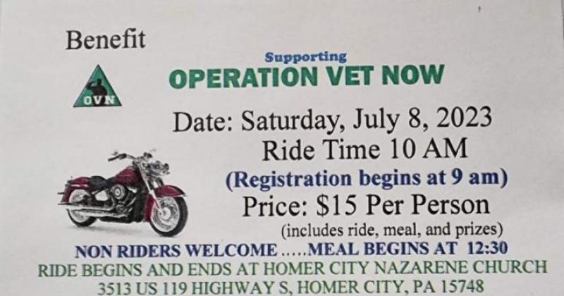 Operation Vet Now Benefit Ride