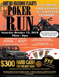 Rotary Freedom Flights Poker Run