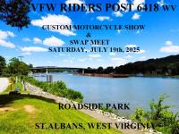 CUSTOM MOTORCYCLE SHOW AND SWAP MEET by VFW RIDERS POST 6418 WV