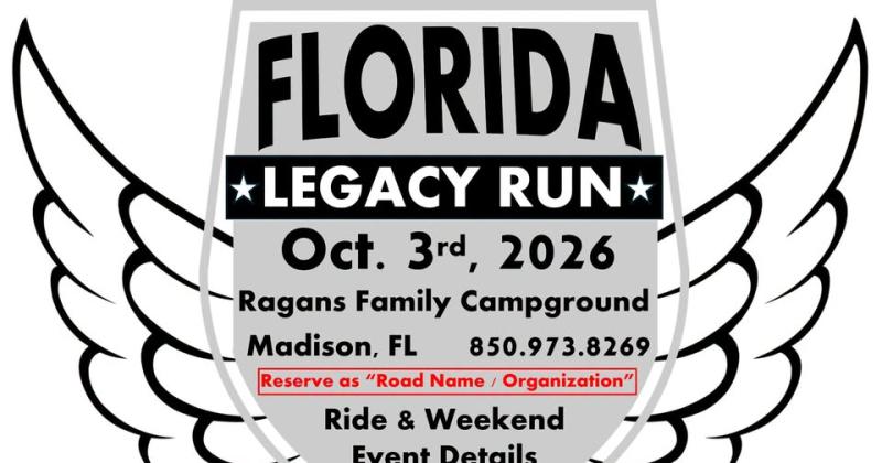 2026 Florida Legacy Chapter Run