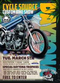 Cycle Source Ride In Custom Bike Show