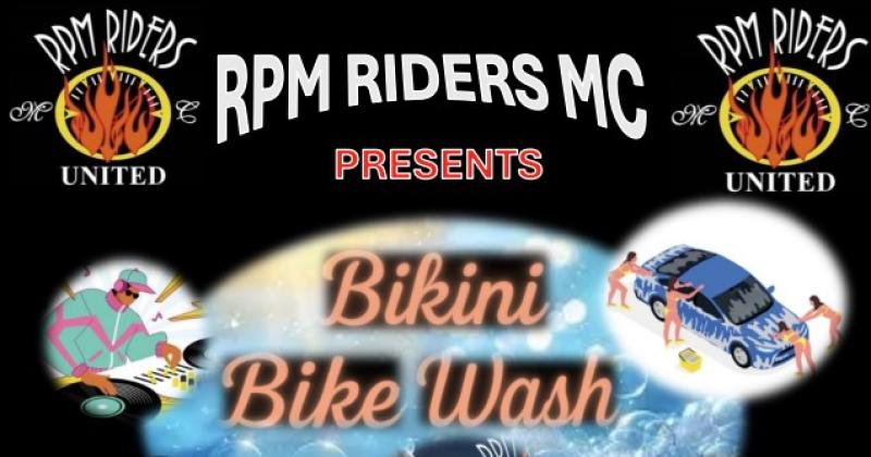 RPM RIDERS UNITED MC - BIKINI BIKE WASH