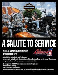 A SALUTE TO SERVICE