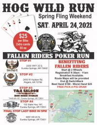 Hog Wild Run/ Fallen Rider Poker Run 