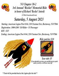 3rd Annual Memorial Ride for Richard 'Rocket' Antosik