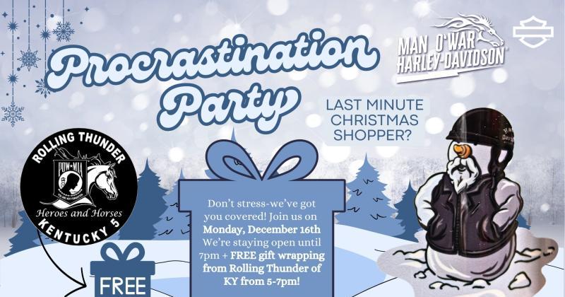 Procrastination Party