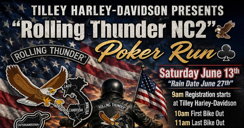 Rolling Thunder NC2 Poker Run