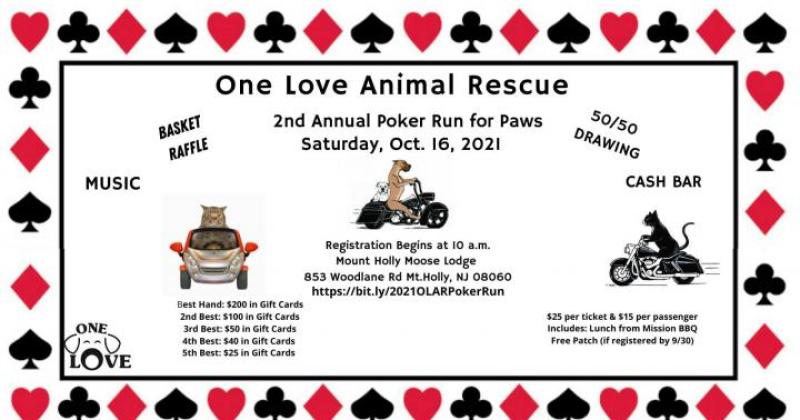 Poker Run For Paws