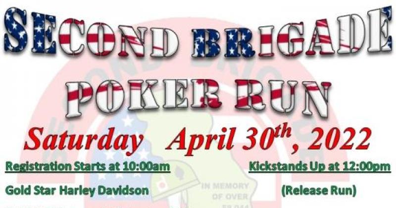 Second Brigade MC Poker Run for Veterans 