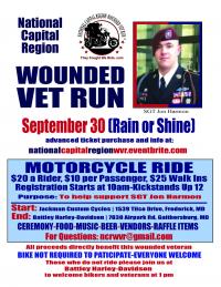 National Capital Region Wounded Vet Run