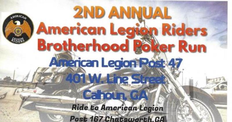 2ND Annual American Legion Riders Brotherhood Poker Run