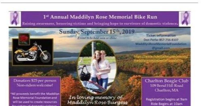 1st Annual Maddilyn Rose Memorial Bike Run