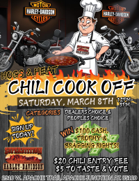 Hogs & Heat Chili Cook Off @ Superstition H-D