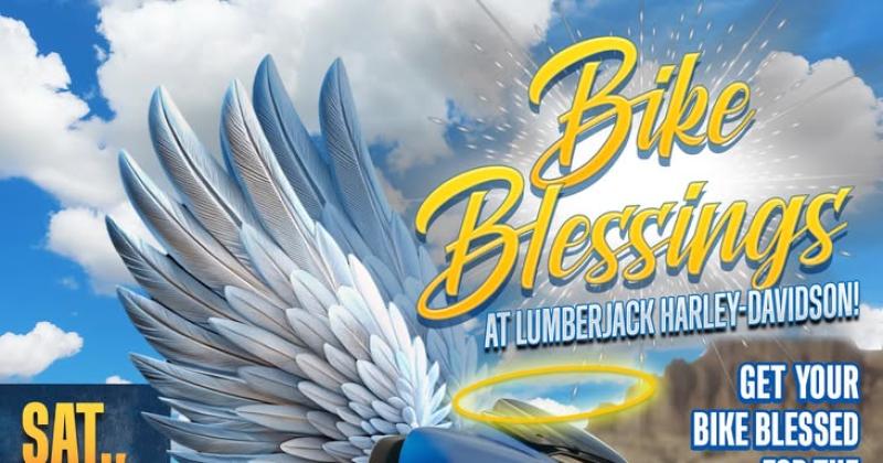 Bike Blessings at Lumberjack Harley-Davidson 