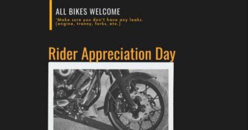 Rider Appreciation Day