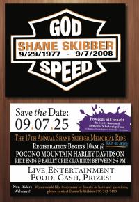 17th Annual Shane Skibber Memorial Ride