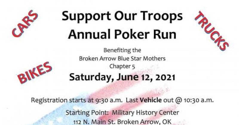 Support our Troops Annual Poker run