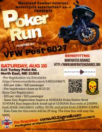 Maryland CVMA 40-2 Poker Run