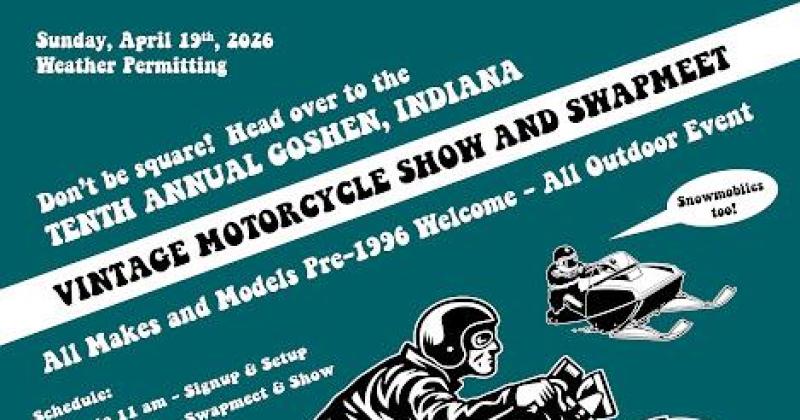 Goshen Vintage Motorcycle Show & Swap Meet