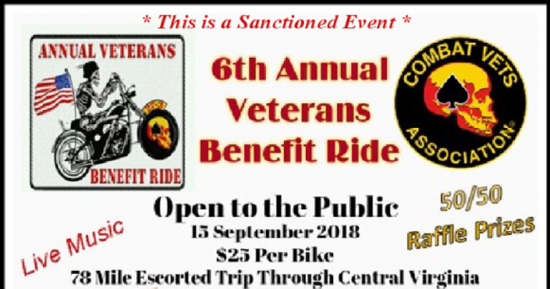 CVMA 27-3 Veterans Benefit Ride