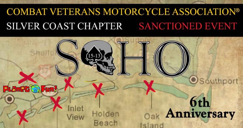 CVMA Silver Coast Raiders SOHO RIDE