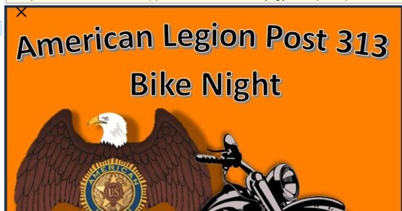 American Legion Riders of Post 313 Bike Night